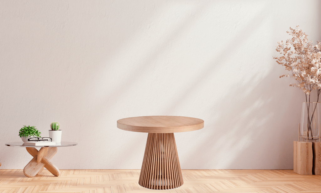 Todos los detalles sobre la mesa de comedor Rodas, uno de lo modelos favoritos