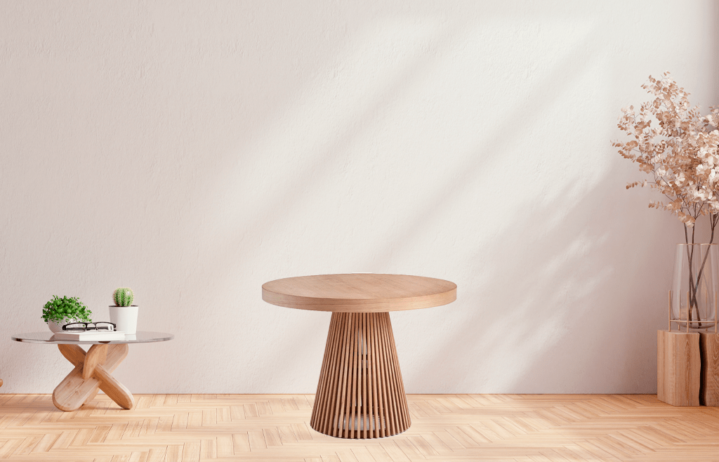 Todos los detalles sobre la mesa de comedor Rodas, uno de lo modelos favoritos