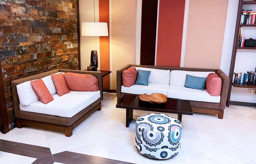 Proyecto de decoración en Hotel LIVVO Volcán Lanzarote con tejidos de KA International