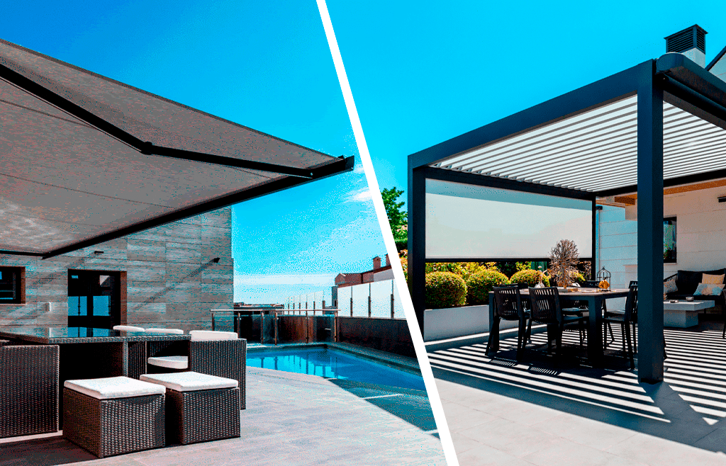 Toldo o Pérgola: ¿Cuál es la mejor opción para tu espacio exterior en Canarias?