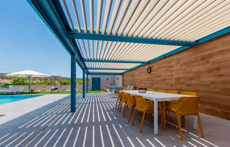 Las 5 ventajas de instalar una pérgola bioclimática en Canarias
